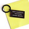 Amateur Radio Gifts for Him from Friends, Funny Shit Happens. Amateur Radio Helps. Keychain view 3