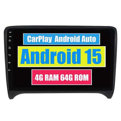 RoverOne Car Stereo CarPlay Head Unit for TT 2 8J 2006-2014 Android Auto Touch Screen Sat Navi Bluetooth WiFi Radio Player