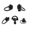 1/4 Inch Camera Screw D-Ring DSLR Shoulder Strap Install Black Stainless Steel Photography Quick Release Plate Mount Adapter(D10B 1PC) view 1