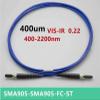 Fiber Optic Patch Cord SMA905-SMA905 VIS-IR NA 0.22 400um, FSMA905 FC ST Energy Fiber 1m 2M 300Cm 5M(SMA-SMA Stainless 300Cm) view 2