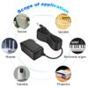 12V 0.5A 500mA Power Supply Adapter 10ft DC Extension Power Cord with 5.5x2.5mm/2.1mm Plug 100-240V AC to DC 12Volt 0.5Amp Transformer for LED Strip Lights CCTV Cameras Speaker Router view 4