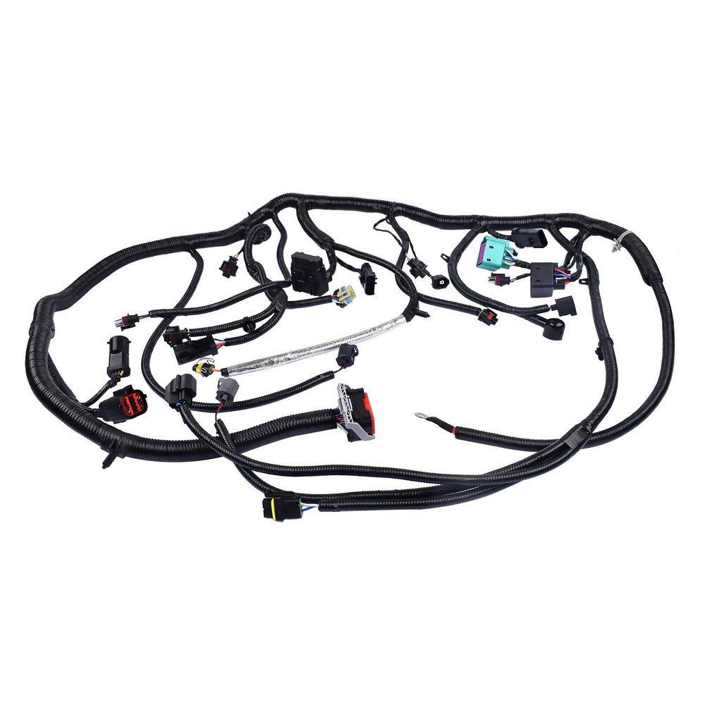 TECKEEN Auto Engine Wiring Harness 2003 2004 for Ford Super Duty F250 F350 6.0L 3C3Z12B637BA