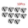 10pcs 1/4 Camera Screw for Quick Release Plate 1/4 Inch Folding D-Ring Screw Adapter for Tripod Monopod Quick Release Plate view 2