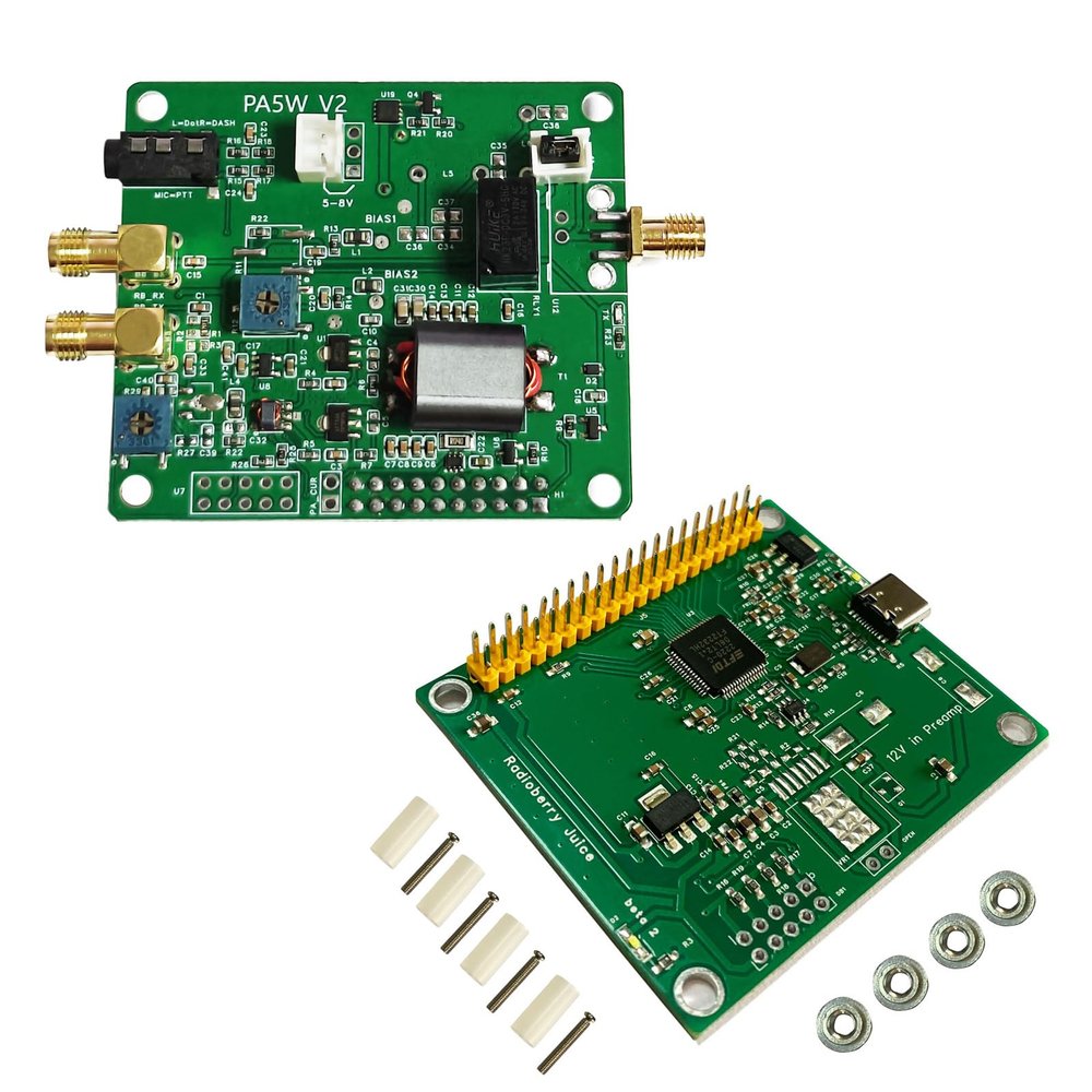 AURSINC Radioberry Juice USB Board with Radioberry Preamp Board V2