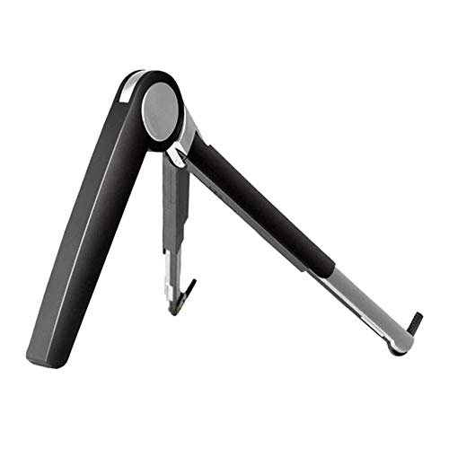 Folding Laptop Holder PC Stand with Stretching Legs and Adjusting Angles for 11~16 Inch Computer Notebook Portable Lapdesk (Color : Black) (Black)