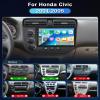 2+64G for Honda Civic 2001-2005 Car Radio Android 13 Wireless Carplay/Android Auto Car Stereo 9Inch Touch Screen GPS Navigation WiFi Bluetooth FM/RDS Mirror Link SWC Backup Camera view 2