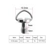 1/4 3/8 Camera Screw for Quick Release Plate 1/4 3/8 Inch D-Ring Screw Tripod Ballhead Mount Adapter Photography Accessories(S12 1PC) view 2