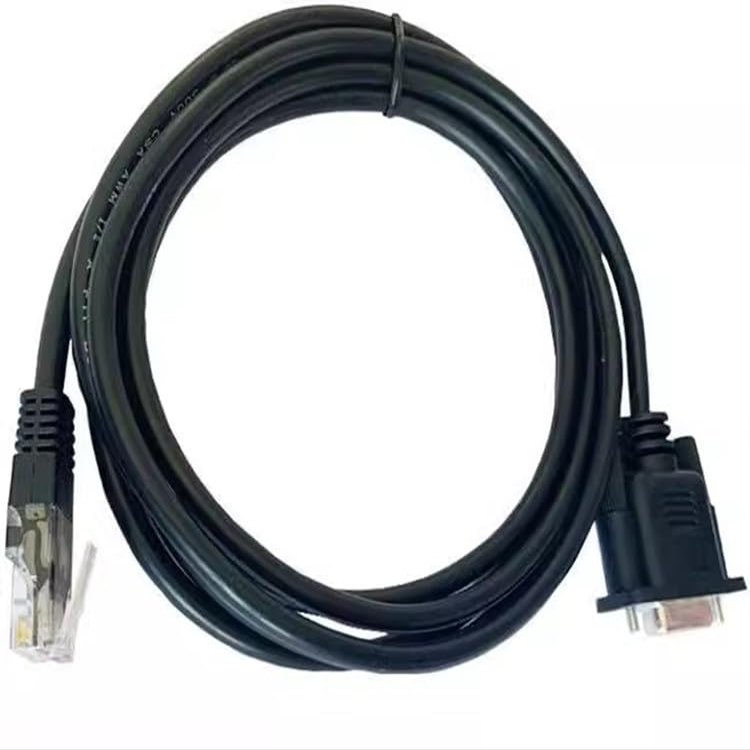 DSV-CABV Programming Cable for Inverter MR-J4/CN3 Port FA0-T-TRS40VS Download Cable Debugging Cable 9-Hole Serial Port RS232 Port 3 Meter