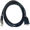 DSV-CABV Programming Cable for Inverter MR-J4/CN3 Port FA0-T-TRS40VS Download Cable Debugging Cable 9-Hole Serial Port RS232 Port 3 Meter view 1