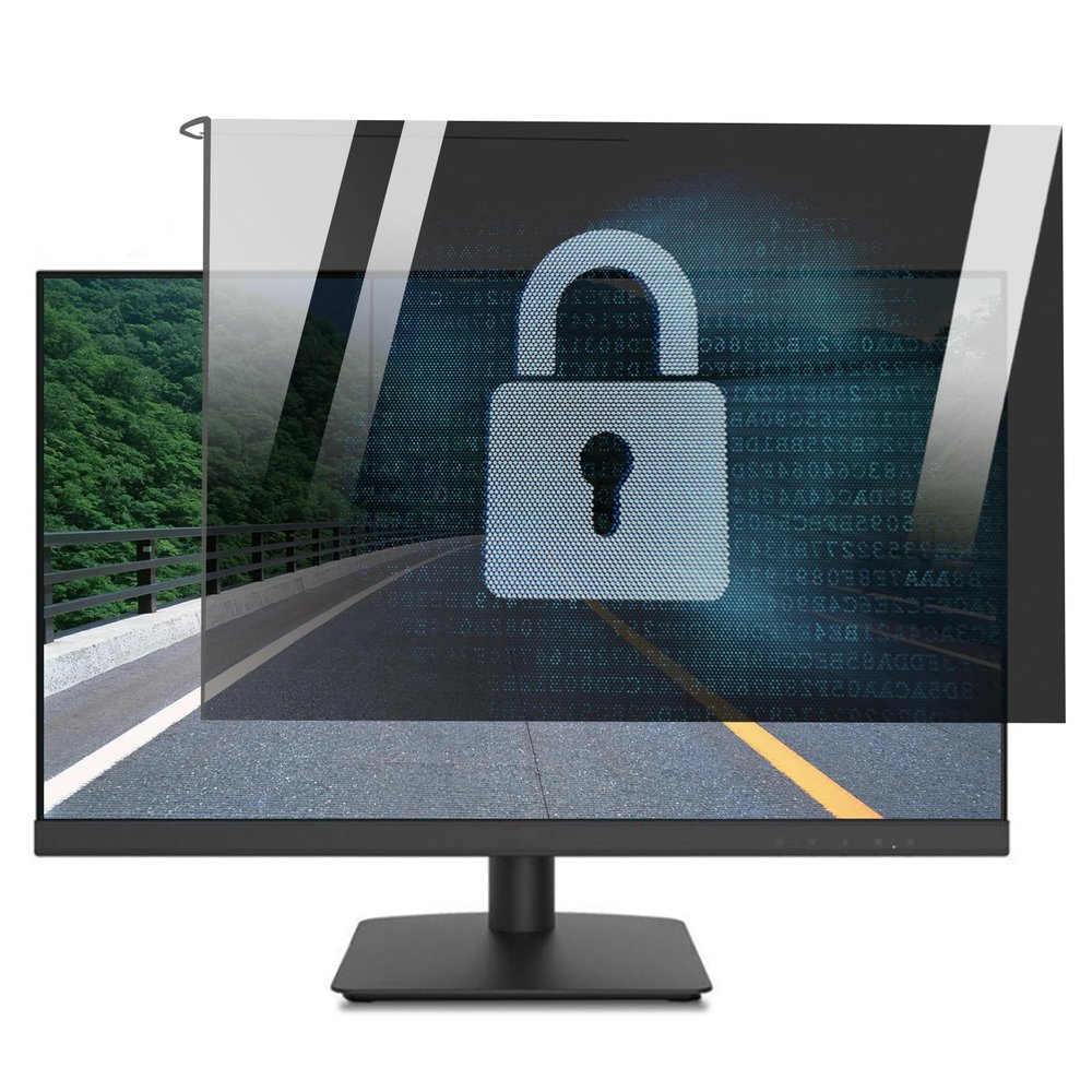 JC JCSKY Widescreen Monitor Privacy Screen Shield, Acrylic Anti-Scratch Screen Protector, for Protecting Data Security When Working in Public Places,32in 730x440mm