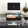 Computer monitor stand Laptop Desk Shelf & Monitor Riser 21.6 inches long desk riser Monitors/PC/Laptop/Computer Space Saver Organizer Heavy Duty Gift Gaming Studio Office(Basic Version, 550mm) view 3