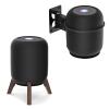 Adjustable Speaker Mount for Homepod 2 Wall Mount Bracket with Wood Table Stand for Homepod 2nd Mount - Speaker Mount for Homepod 2nd Gen Shelf, Black view 1