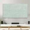 GSGC TV Cover TV Dust Cover Cloth Simple Indoor LCD LED Screen Dustproof Protect Modern Home Hanging Desktop Curved Computer Television Cover Monitor Protector Cover-Green-2||37 inch(87 * 60cm) view 1