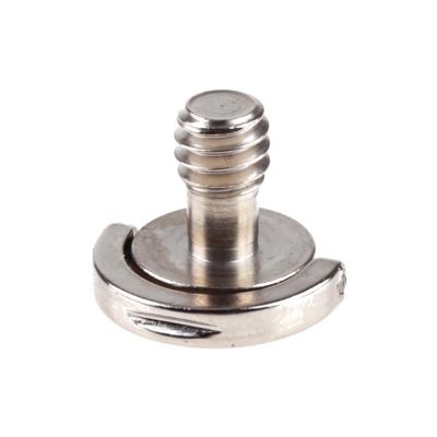 1~10pcs 1/4 D-Ring Convert Screw Pull Ring Adapter for DSLR SLR Tripod Monopod Camera Tripod Head Quick Release Plate Screw(1PC)