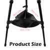 UPIQNG Tripod Weight Stone Bag Universal Tripod Balance Bag Tripod Boom Stand Stone Bag Tripod Counterweight Bag Camera Storage Bag Photography Tackle Accessory, Black, Fashion view 2