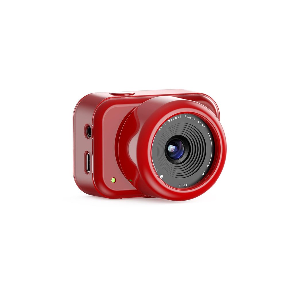 ATLI 1080P Time Lapse Camera FHD APP Control Timelapse Video Camera Remote Access with Memory Card for Indoor Flower Plants Weather Cooking Artist (Red)