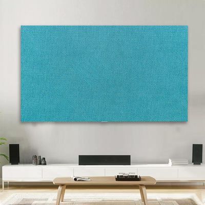 GSGC TV Cover TV Dust Cover Cloth Simple Indoor LCD LED Screen Dustproof Protect Modern Home Hanging Desktop Curved Computer Television Cover Monitor Protector Cover-Blue-2||60 inch(141 * 85cm)