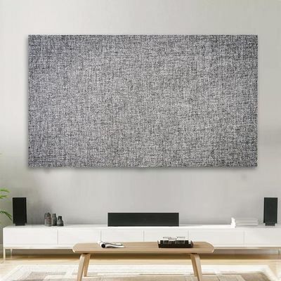 GSGC TV Cover TV Dust Cover Cloth Simple Indoor LCD LED Screen Dustproof Protect Modern Home Hanging Desktop Curved Computer Television Cover Monitor Protector Cover-Gray-1||58 inch(136 * 85cm)
