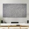 GSGC TV Cover TV Dust Cover Cloth Simple Indoor LCD LED Screen Dustproof Protect Modern Home Hanging Desktop Curved Computer Television Cover Monitor Protector Cover-Gray-1||58 inch(136 * 85cm) view 1