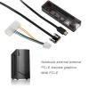 Laptop External Independent Video Card Dock, GDC Notebook Docking Station M.2 A Key Laptop Video Card Dock for PCIE Without Power Supply view 2