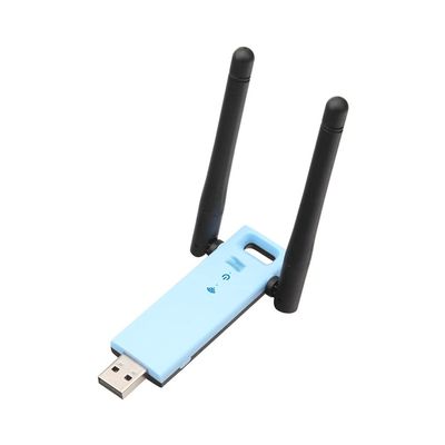 WEIWO 300Mbps Range Extender Repeater Signal Booster Amplifier Antennas with Black for Networking