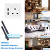 WEIWO 300Mbps Range Extender Repeater Signal Booster Amplifier Antennas with Black for Networking view 4