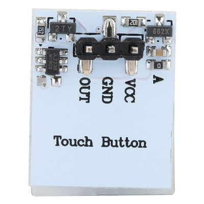 Capacitive Touch Button Module, Capacitive Touch Switch Button Module Professional for LED Light for Optical Coupler (Blue)