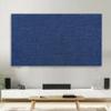 GSGC TV Cover TV Dust Cover Cloth Simple Indoor LCD LED Screen Dustproof Protect Modern Home Hanging Desktop Curved Computer Television Cover Monitor Protector Cover-Blue-3||60 inch(141 * 85cm) view 1