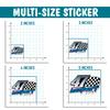 Racing Die Cut Vilnyl Sticker for Helmet, Motor, Bike, Car Decoration Gift for Son Daughter Who Love Racing (Custom Name and Number V4) view 3