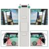 10.36 Inch Truck Bus 2 Channel Screen DVR BSD Recorder Car LCD Electronic AHD Rear View IPS Mirror Monitor with Camera (Left) view 2