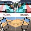 10.36 Inch Truck Bus 2 Channel Screen DVR BSD Recorder Car LCD Electronic AHD Rear View IPS Mirror Monitor with Camera (Left) view 3