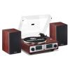 ANGELS HORN Bluetooth Turntable with Speakers, Vinyl Record Player System with AT-3600L, Built-in Phono Preamp, Belt Drive 2-Speed, Adjustable Counterweight, Pitch Control Hi-Fi Record Player System view 1
