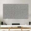 GSGC TV Cover TV Dust Cover Cloth Simple Indoor LCD LED Screen Dustproof Protect Modern Home Hanging Desktop Curved Computer Television Cover Monitor Protector Cover-Gray-3||45 inch(105 * 63cm) view 1