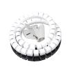 ELLANA Spiral Protector 1.5 Meter Cord Protector Sleeve Cable Sleeve Cable Hide Organizer Pipe Wrap Tube Flexible Spiral Cable Management Device Wraps Cable(White,10mm Inside Diameter) view 1