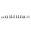 1000Pcs Small Self Tapping Bolts Assortment Kit, M1 M1 2 M1 4 M1 7 Self Tapping Bolts, Watches Glasses Electronics Repair Screws Bolts Washers Nuts view 1