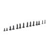 1000Pcs Small Self Tapping Bolts Assortment Kit, M1 M1 2 M1 4 M1 7 Self Tapping Bolts, Watches Glasses Electronics Repair Screws Bolts Washers Nuts view 2