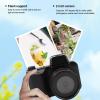 Micro SLR Camera, 1080P Retro Compact Digital SLR Camera with 180 Degree Flip 2 Inch Screen, 4X Zoom, Support Filters and Fill Light, for Video Photography Vlogging view 2