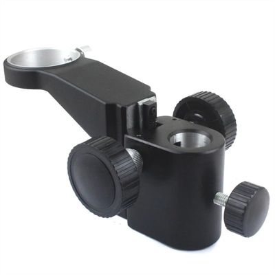 ZTBH Microscope Accessories Kit Big Size Heavy Duty Adjustable Boom Large Stereo Arm Table Stand 50mm Ring Holder for Lab Industry Microscope Camera Microscope Slides(Focusing Head)