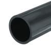 MECCANIXITY 3" Rigid Tube Round Pipe Tubing 63.8x75mm 20cm/8" Dark Grey view 1