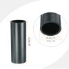 MECCANIXITY 3" Rigid Tube Round Pipe Tubing 63.8x75mm 20cm/8" Dark Grey view 2