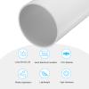 MECCANIXITY 5.5 Inch PVC Rigid Tube Round Pipe Tubing Hardware Tubing 131.4mm ID 140mm OD 20cm/8" Length White High Impact for Water Pipe, Crafts view 3