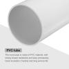 MECCANIXITY 5.5 Inch PVC Rigid Tube Round Pipe Tubing Hardware Tubing 131.4mm ID 140mm OD 20cm/8" Length White High Impact for Water Pipe, Crafts view 4