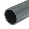 MECCANIXITY 3.5 Inch PVC Rigid Tube Round Pipe Tubing Hardware Tubing 76.6mm ID 90mm OD 20cm/8" Length Light Grey High Impact for Water Pipe, Crafts view 1