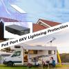 Starlink Gen 3 PoE Injector Gigabit, 3 in 1 Starlink Ethernet Adapter Gen 3 with 6KV (10/700us) Surge Protection, 100-240Vac Input & 150W 55V Output for Starlink V3, PT-PSE109GXRN view 4