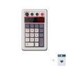 8Bitdo 18 Keys Retro Mechanical Numpad, Supports PC Numpad & Standard Calculator Mode, Hot-swappable, PC Calculator Shortcut Button, Bluetooth/2.4G/Wired Numpad for Windows and Android - N Edition view 2