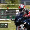 SolaMr Q8 Motorcycle Helmet Bluetooth Headset, 230hours Standby, 6 Riders Mesh Communication Systems with Audio Multitasking, Music Sharing, Noise Cancellation, FM Radio, Loud Interphone -2 Pack view 2