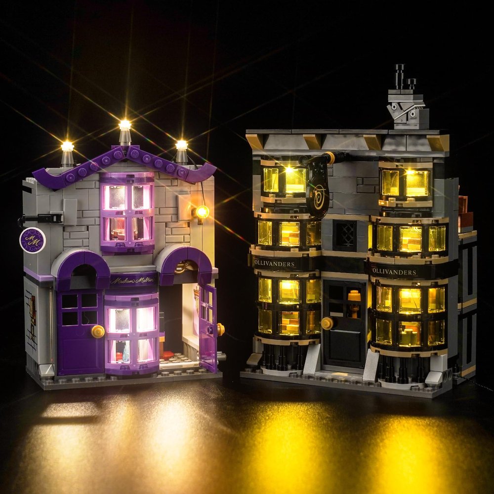BrickBling LED Light Compatible with Lego 76439 Madam Malkin's Robes-No Model