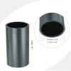 MECCANIXITY 4.5 Inch PVC Rigid Tube Round Pipe Tubing Hardware Tubing 100.8mm ID 114mm OD 20cm/8" Length Dark Grey High Impact for Water Pipe, Crafts view 2