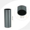 MECCANIXITY 3 Inch PVC Rigid Tube Round Pipe Tubing Hardware Tubing 69.4mm ID 76mm OD 20cm/8" Length Light Grey High Impact for Water Pipe, Crafts view 2