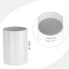 MECCANIXITY 5.5 Inch PVC Rigid Tube Round Pipe Tubing Hardware Tubing 129.2mm ID 140mm OD 20cm/8" Length White High Impact for Water Pipe, Crafts view 2